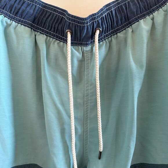 Faherty Color Block Beach Trunk - Picture 6 of 12